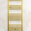120x40 cm - 553 Watt - Oppio Handdoekradiator - Goud