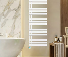 140x50 cm – Oppio Elite ECO Digital WiFi elektrische handdoekradiator – Wit (RAL 9016)
