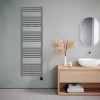 160x50 cm - Oppio Smart WiFi Antraciet elektrische handdoekradiator