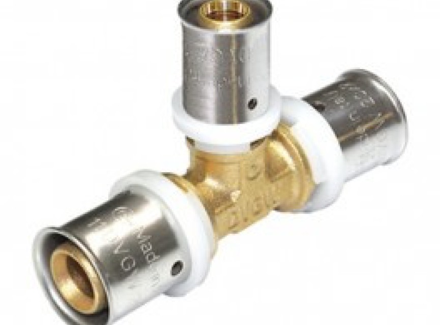 Pers t-stuk Overgang 20mm x 16mm x 20mm