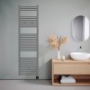 180x50 cm - Oppio Smart WiFi Antraciet elektrische handdoekradiator 