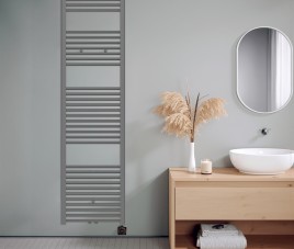180x50 cm - Oppio Smart WiFi Antraciet elektrische handdoekradiator 