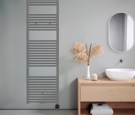 180x60 cm - Oppio Smart WiFi Antraciet elektrische handdoekradiator