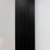 180x40 cm Type 22 - 1994 Watt - ECA Verticale radiator gegroefde voorzijde - Mat Zwart (Ral 9005)