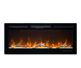 Paris Inbouw Elektrische Haard 105 cm – LED Energiezuinig & Slimme Bediening