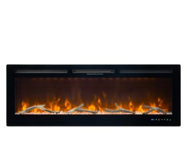 Paris Inbouw Elektrische Haard 183 cm – LED Energiezuinig & Slimme Bediening