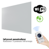 Oppio GlassHeat Pro Infrarood Paneelradiator 60x120cm - Wit | Slim & Energiezuinig