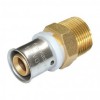 Overgangskoppeling pers 20mm x 2 - buitendraad 1/2 Puntstuk