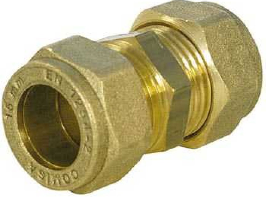 Knelsok koppeling recht model 22mm x 22mm