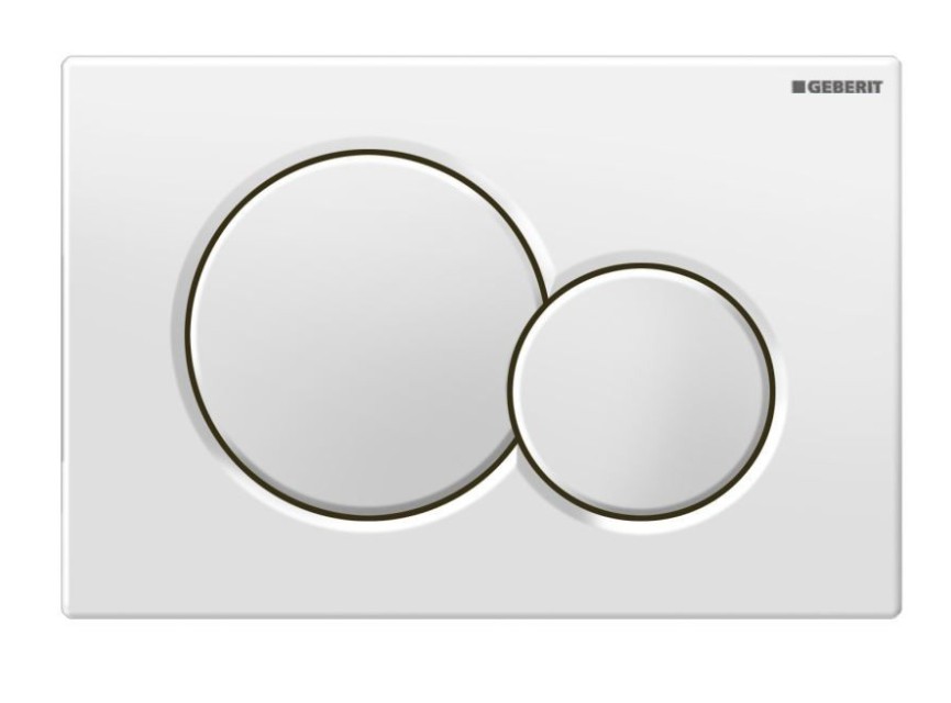 Geberit Bedieningsplaat Sigma01 alpien wit – 115.770.11.5