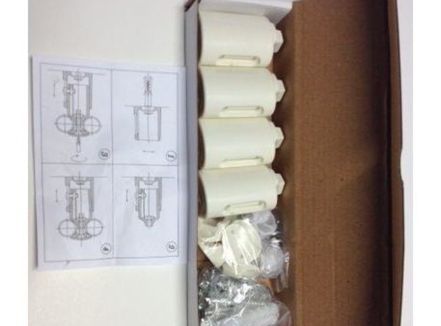 service (ter vervaning) los bevestigingset tbv. Zero Radiator