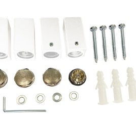 bevestigingset wit tbv sierradiator Tower