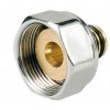 Jaga adapter M24 x16/2mm  VPE/Alu of AKB/PEX vernikkeld