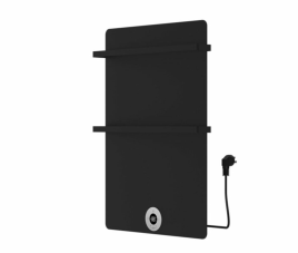70x50 cm - E-panel elektrische radiator 300 Watt - Mat Zwart