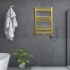80x60 cm - Oppio Smart Digital Mat Goud elektrische handdoekradiator