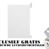90x100 cm Type 22 - 2934 Watt - Oppio Paneelradiator Compact 6 vlakke voorzijde - Wit (Ral 9016)