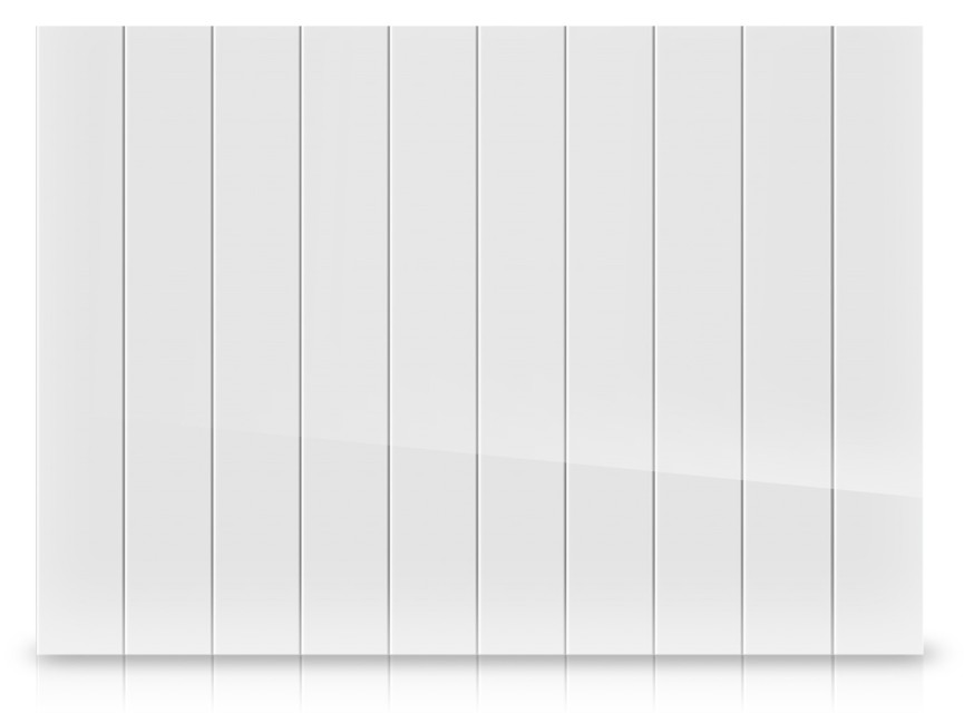 50x84,4 cm - 2000 Watt Ambiente elektrische paneelradiator - Wit (RAL 9016)