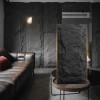 3D XL LIGHT BLACK Rotswand Wandpaneel 60x120
