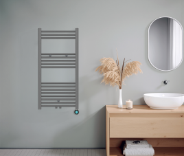 100x50 cm - Oppio ECO Digital Antraciet elektrische handdoekradiator
