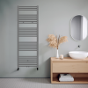 160x60 cm - 1072 Watt - Oppio Handdoekradiator - Antraciet