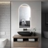 ARCH TOOG - 45x100 CM ( RANDLOOS ) Toilet / Badkamerspiegel met verlichting