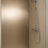 Oppio 120x280x0.8 cm - Metaal Wandpaneel RVS ZENITH - MES EN GROEF