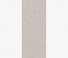 OPPIO Viltpaneel BEIGE - HONGAARSE PUNT- 280x52 cm - Brandvertragend & Geluiddempend