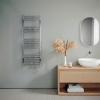 120x40 cm - 550 Watt - Oppio Handdoekradiator - Chroom
