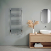 120x60 cm - 794 Watt - Oppio Handdoekradiator - Rvs look