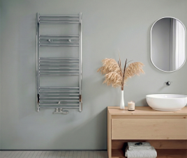 120x60 cm - 794 Watt - Oppio Handdoekradiator - Chroom