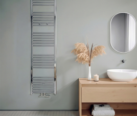 160x40 cm - 740 Watt - Oppio Handdoekradiator - Chroom