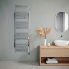 160x50 cm - Oppio ECO Digital Chroom elektrische handdoekradiator