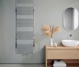 160x60 cm - 1072 Watt - Oppio Handdoekradiator - Chroom