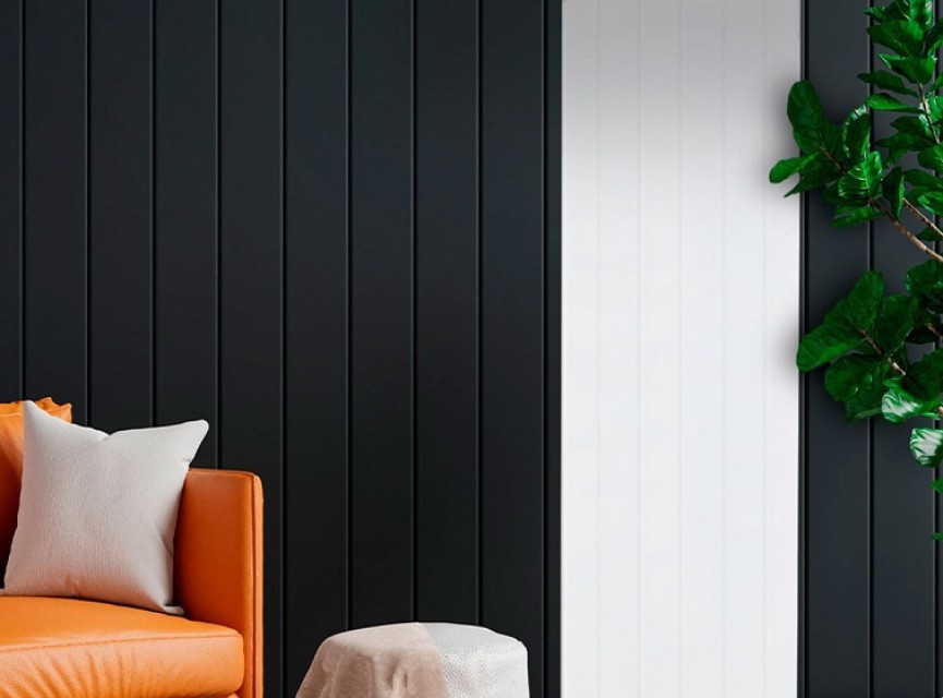 200x60 cm Type 22 - 3252 Watt - ECA Verticale radiator gegroefde voorzijde - Wit (Ral 9016)