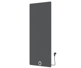 120x60 cm - E-panel elektrische radiator 750 Watt - Mat Antraciet / Beton-Grijs