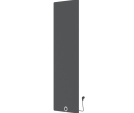 180x60 cm - E-panel elektrische radiator 1200 Watt - Mat Antraciet / Beton-Grijs