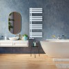 115x50 cm - 723 Watt - Oppio Elite Handdoekradiator - Wit (Ral 9016)