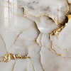 Oppio €67 PER PANEEL - 120x280x0,3 cm - PVC Wandpaneel Fantasy Gold - Hoogglans