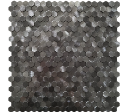 Oppio SHELL Tiles - Mother of PEARL HEXAGON wit - Zelfklevend Mozaiek 305x305x3.3mm
