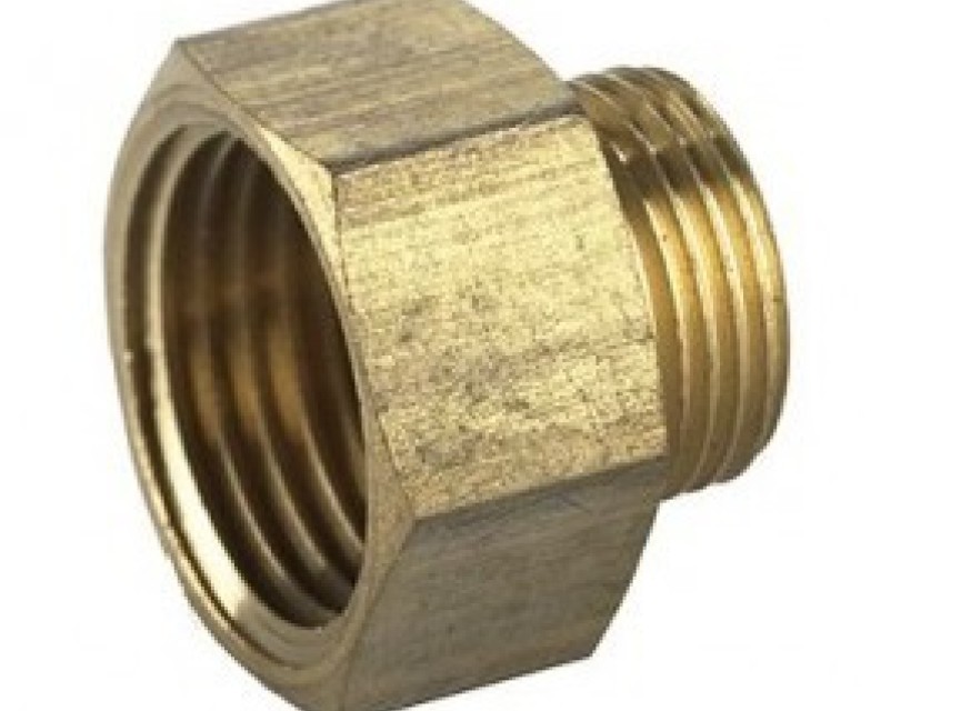 gasdraad neusstuk 1/2 inch x 3/8 inch