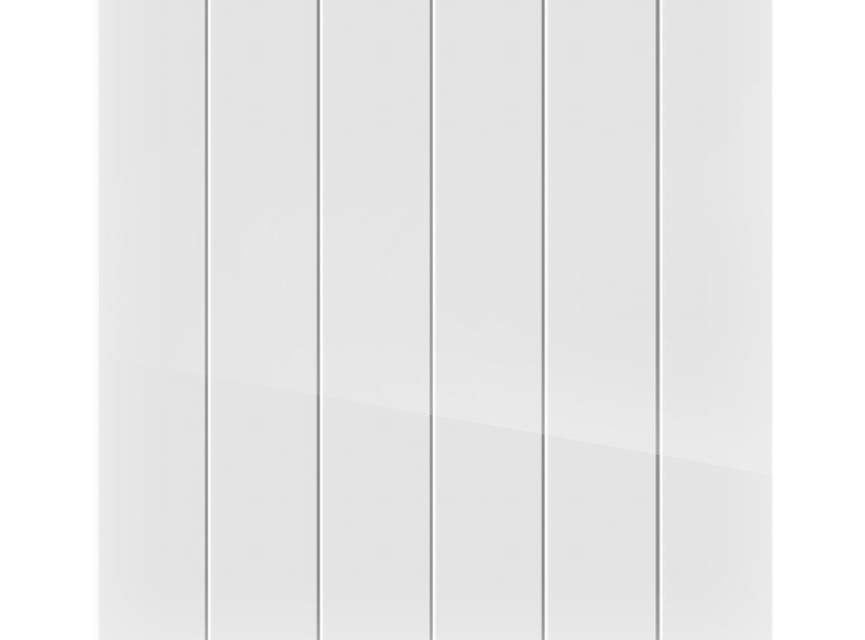 50x50,4 cm - Ambiente elektrische paneelradiator 1000 Watt - Wit (RAL 9016)