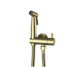 Luxe Knijp/Bidet Handdouche-set – Mat Goud RVS 304