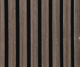 €37 PER PANEEL - 260x60 cm WENGE akoestische wand panelen lattenwand met Vilt