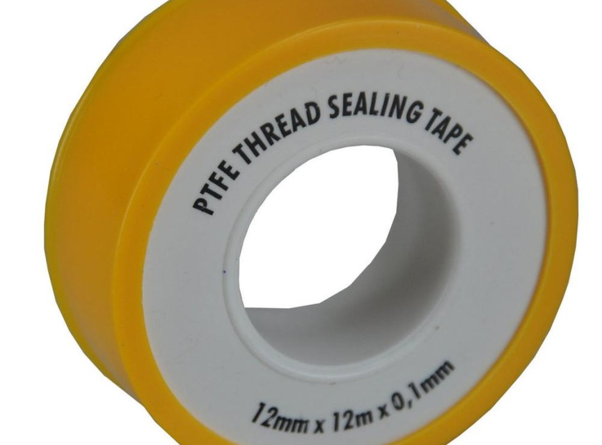 Teflon-Tape 12 mtr x 12 mm x 0,1 mm ongekeurd