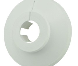 Klemrozet Wit Rond 22Mm