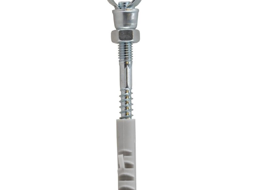 enkele muurbeugel + plug M-8 x15mm
