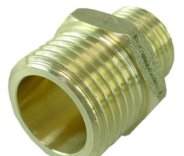 Gasdraad Verloopnippel 3/4x1/2Bui