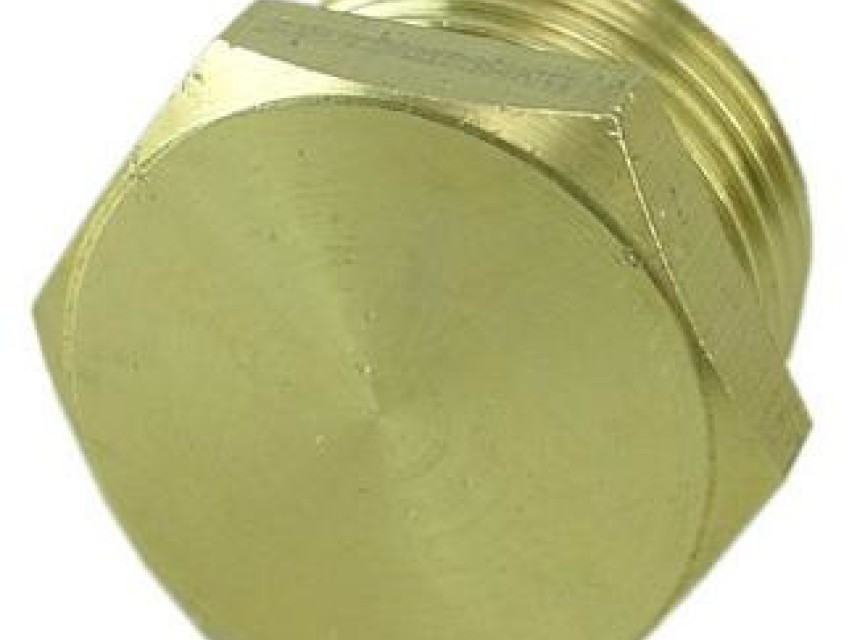 Gasdraadfitting Plug 1/4Bui