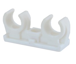 Dubbele Cv-klembeugel, plastic 22mm