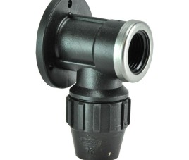 Tyleenkoppeling muurplaat 1/2 binnenx16mm